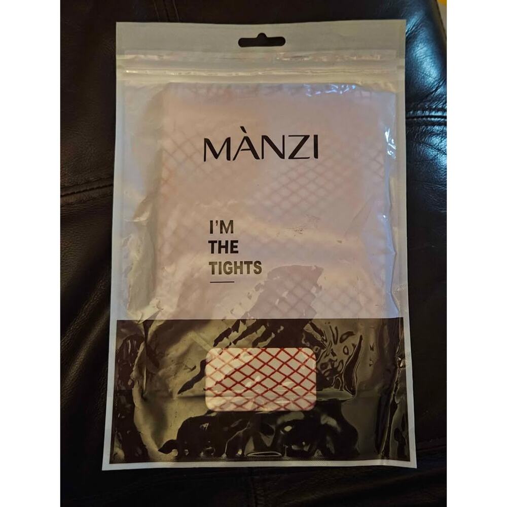 Red Fishnet Tights Halloween Size S/M